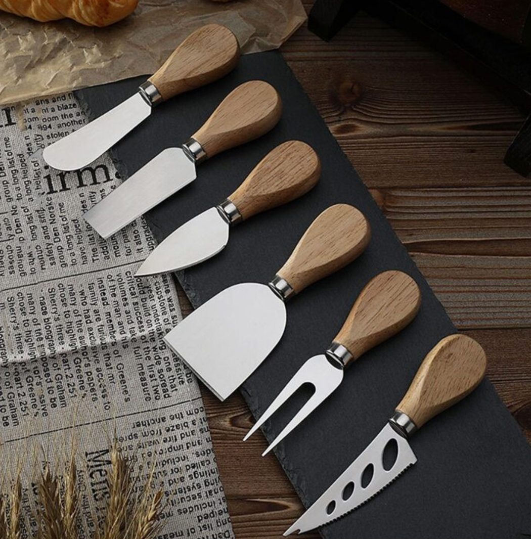 Bamboo Cheese Knives Set