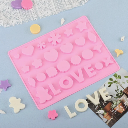 Various Shapes and 'Love' Design Mould