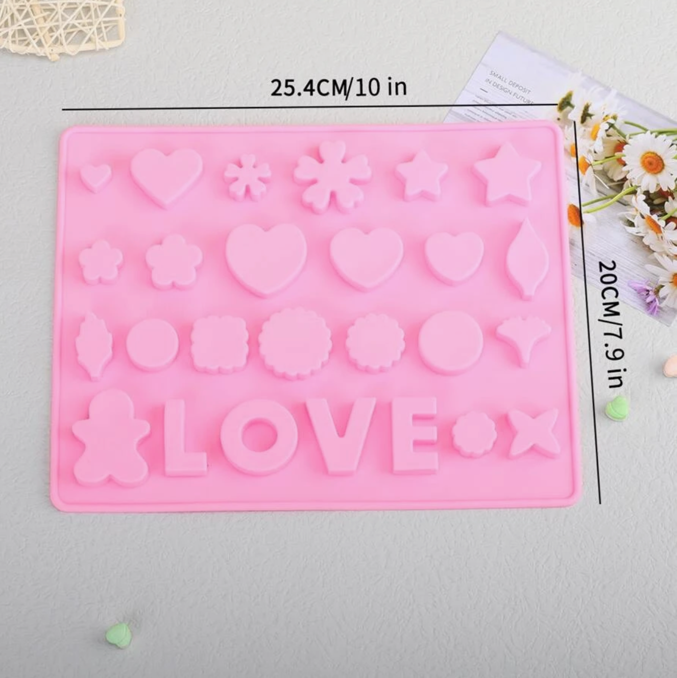 Various Shapes and 'Love' Design Mould