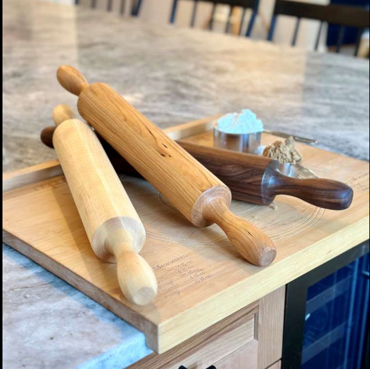 Hand Turned Wooden Rolling Pin