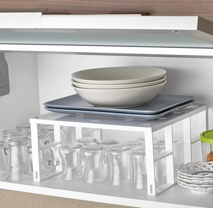 Large Metallic Cabinet Organizer