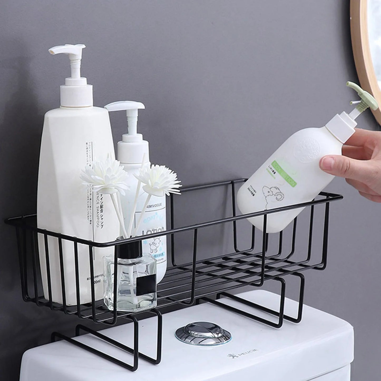 Bathroom Over Toilet Rack