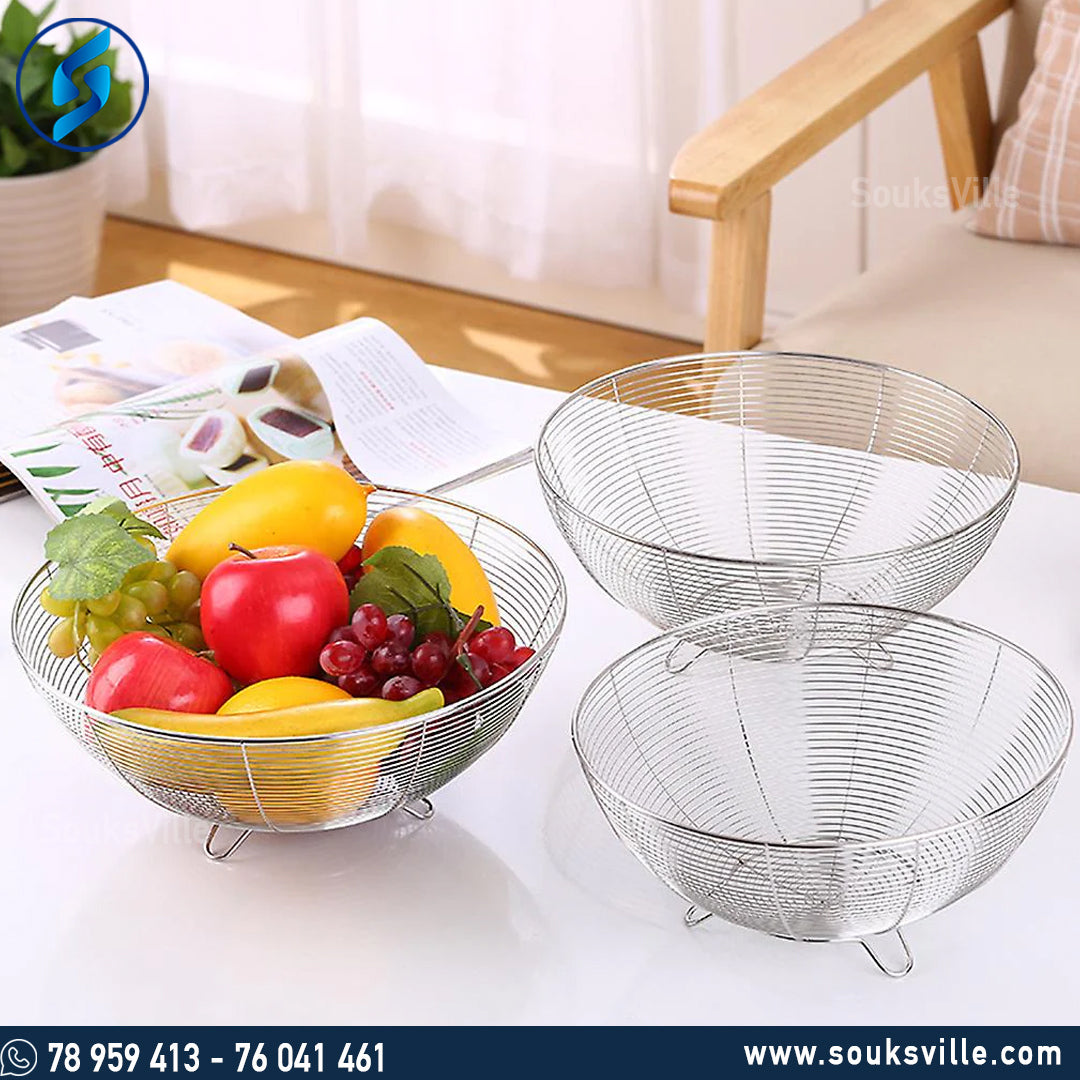 Stainless Steel Fruit Basket