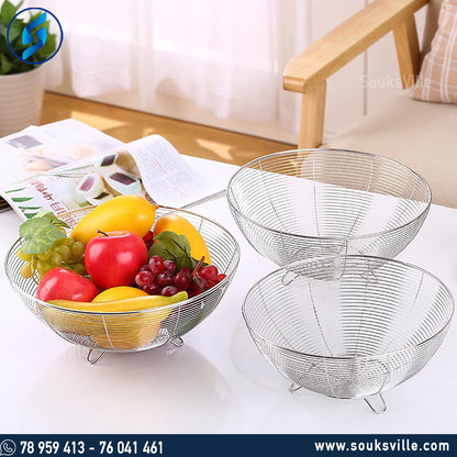 Stainless Steel Fruit Basket