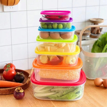 Rectangular Food Storage Box (Set of 7)