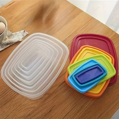 Rectangular Food Storage Box (Set of 7)