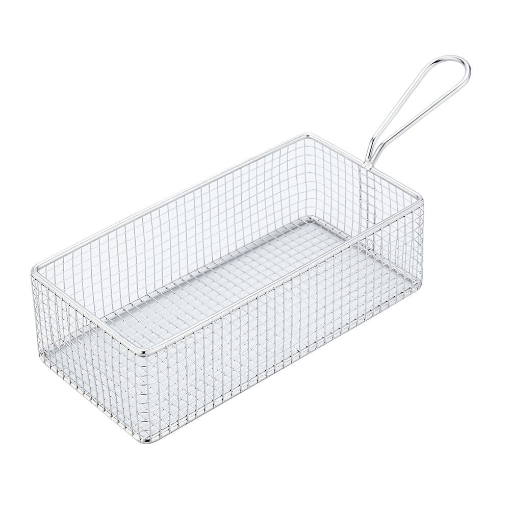 Rectangular Mesh Serving Basket