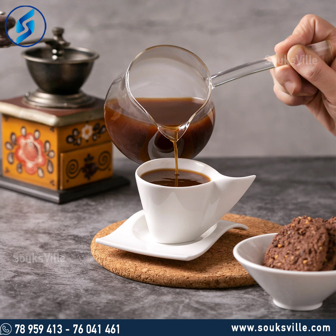 Glass Turkish Coffee Pot