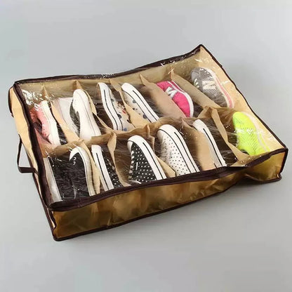 12 Pairs Shoes Storage Bag