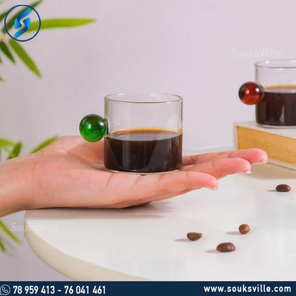Mini Glass Cups (6 Pcs)
