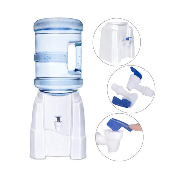 Water Bottle Dispenser Stand (White)