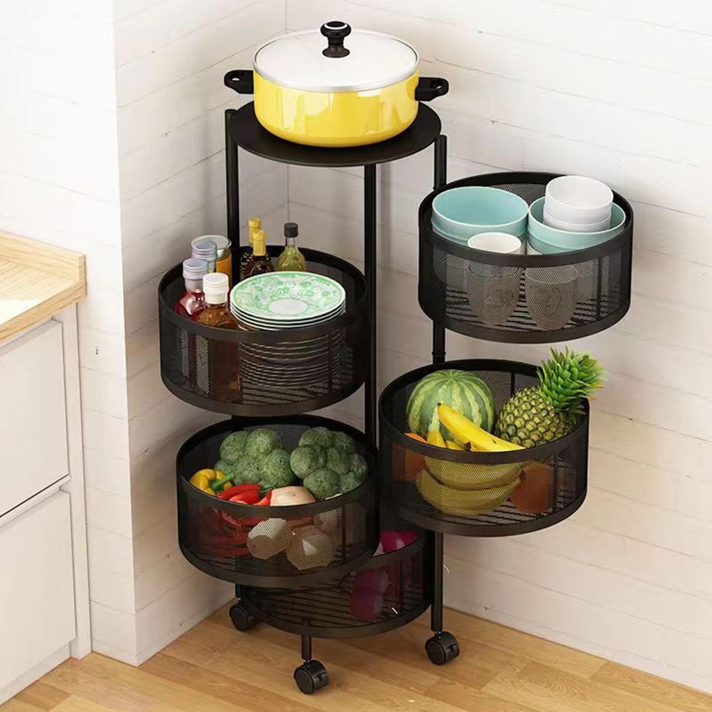 Multifunction Rotating Baskets