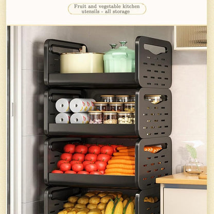 Multifunction household storage caddies 5 layers