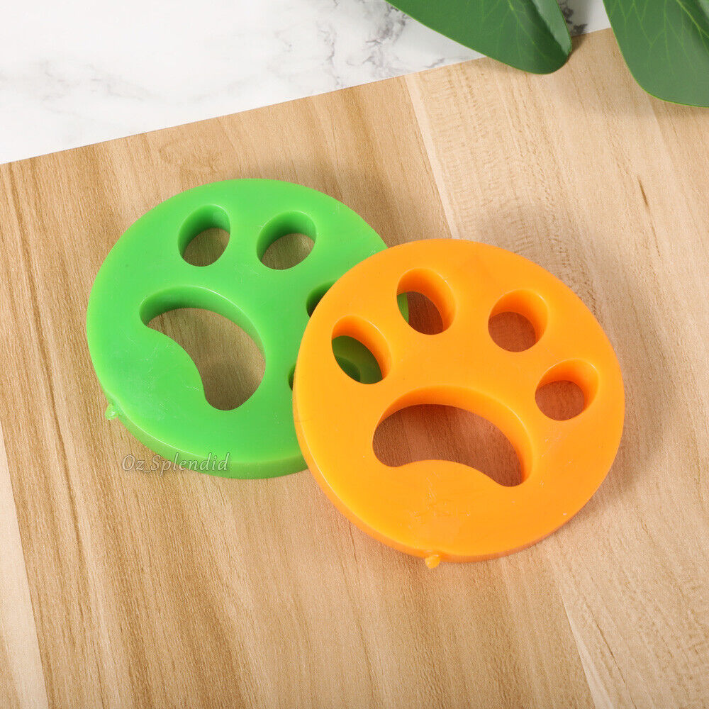 Elastic Rubber Reusable Pet Hair Removers ( set of 4 )